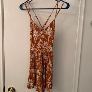 Floral summer romper